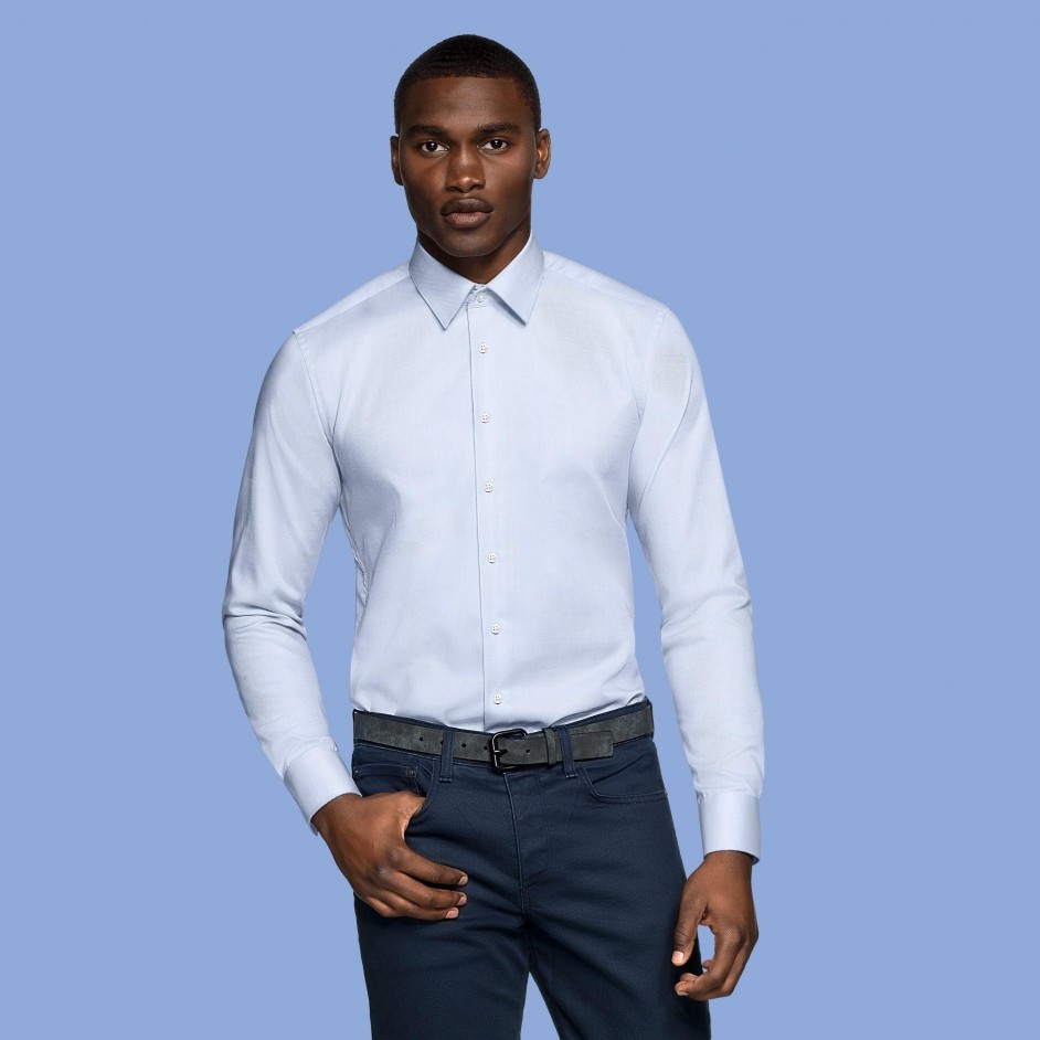 119 Long-sleeved Oxford Shirt