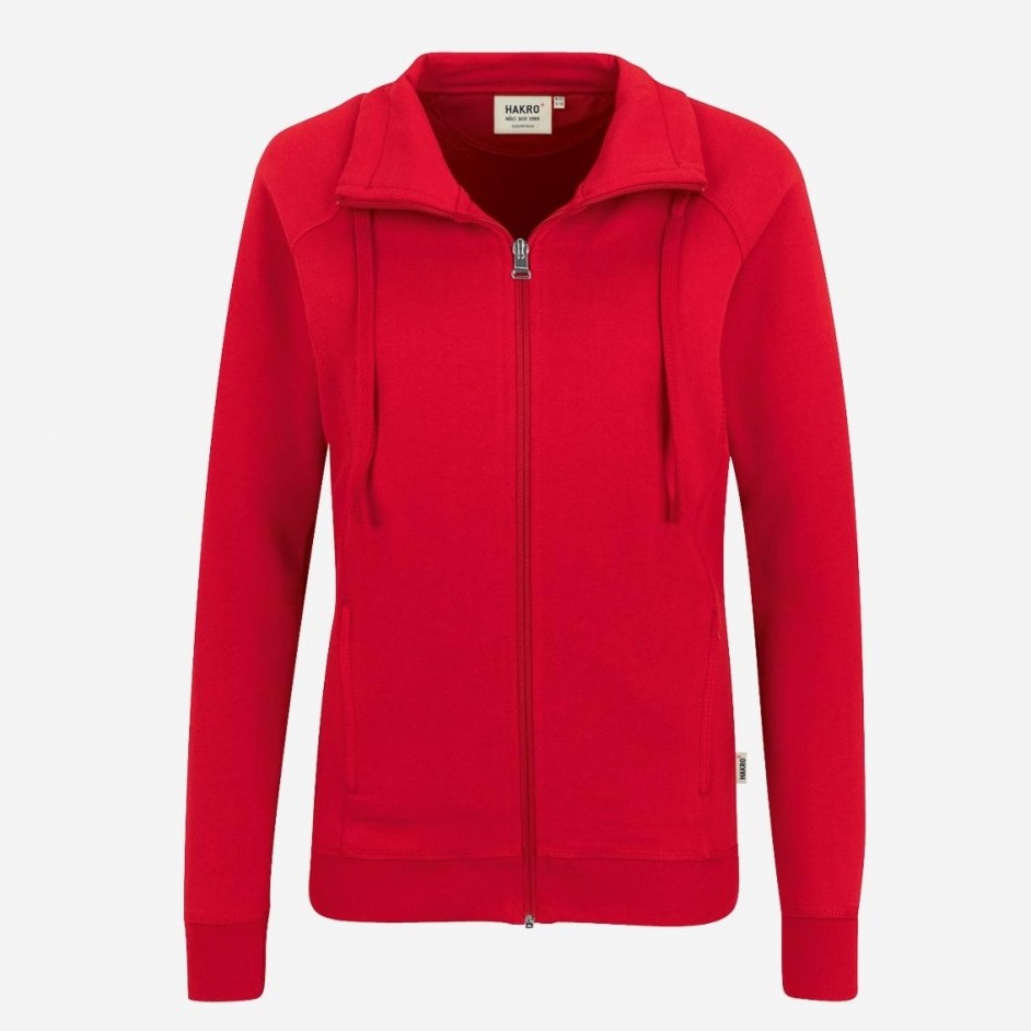 Sweatjacke mit Damen Webshirt Company (Reißverschluß) - Zipper