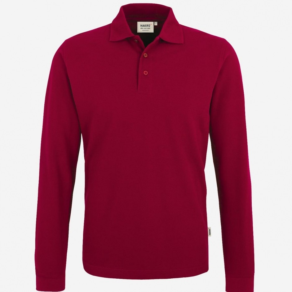 820 Longsleeve poloshirt Hakro 