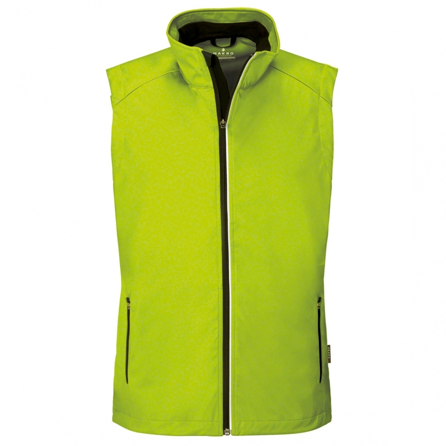 Heren bodywarmer softshell 854 KIWI