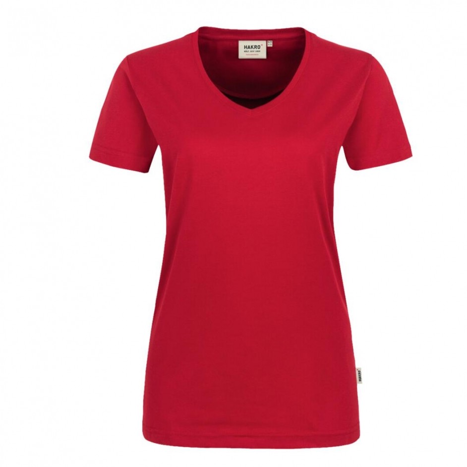 Hakro 181 Damen V-Shirt Mikralinar
