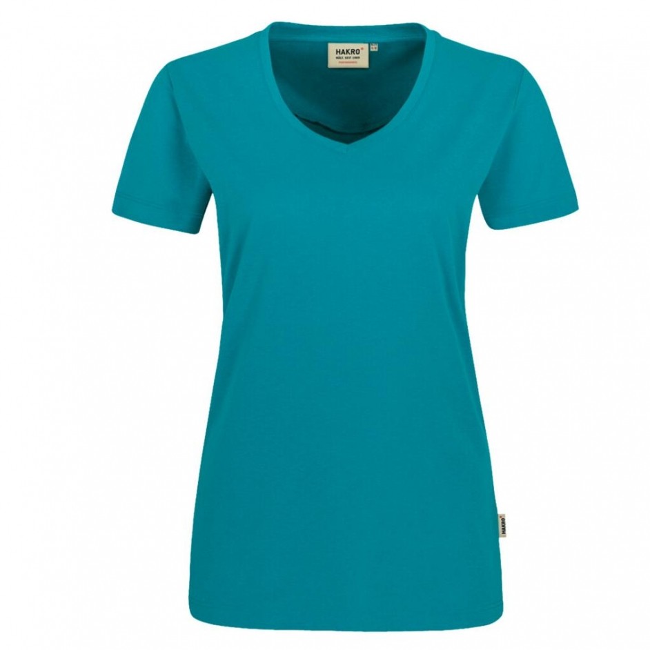 Hakro 181 Damen V-Shirt Mikralinar