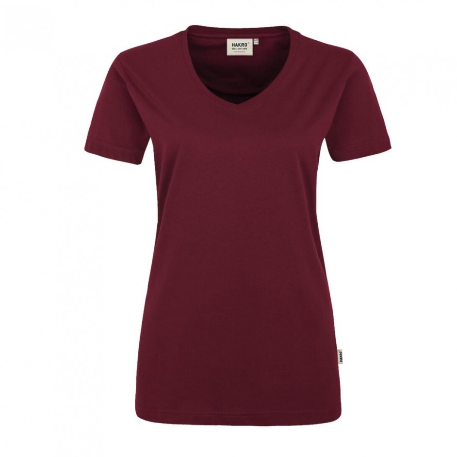 Hakro 181 Damen V-Shirt Mikralinar