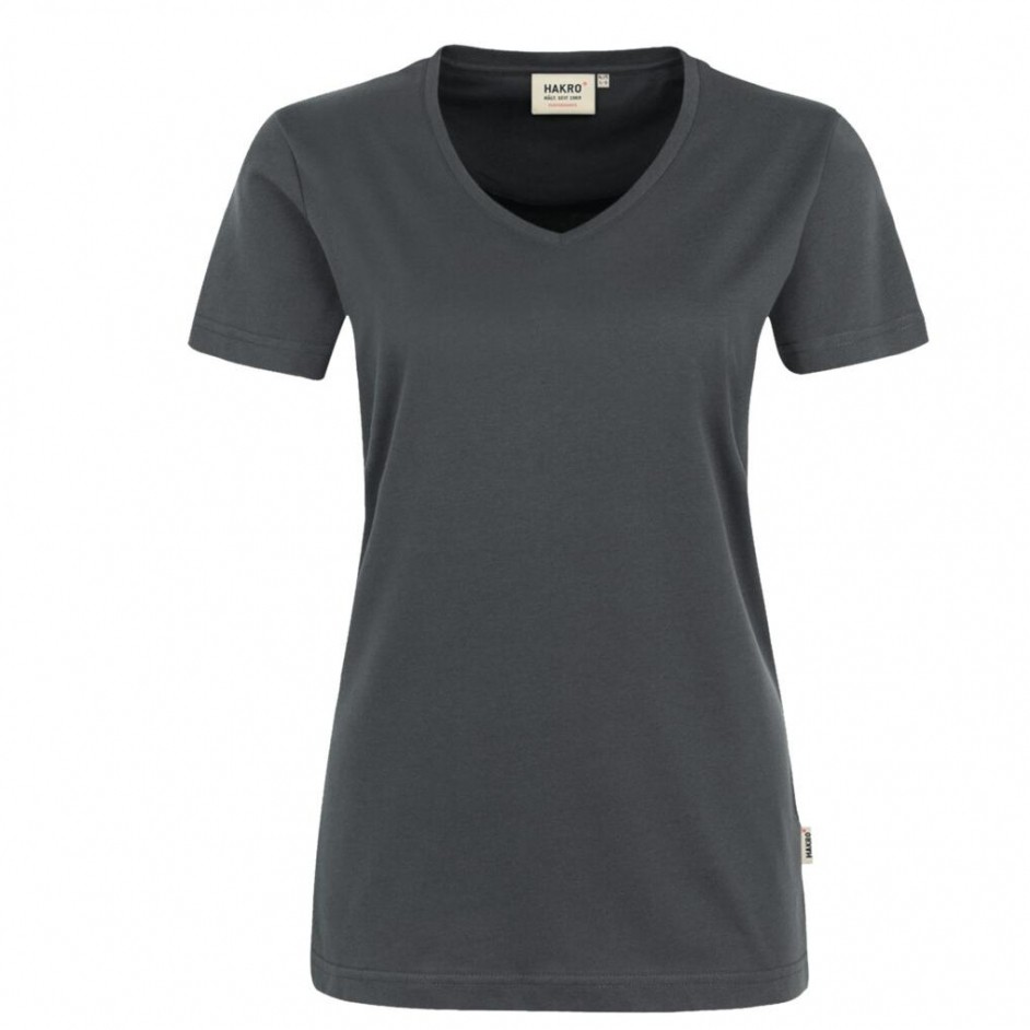 Hakro 181 Damen V-Shirt Mikralinar