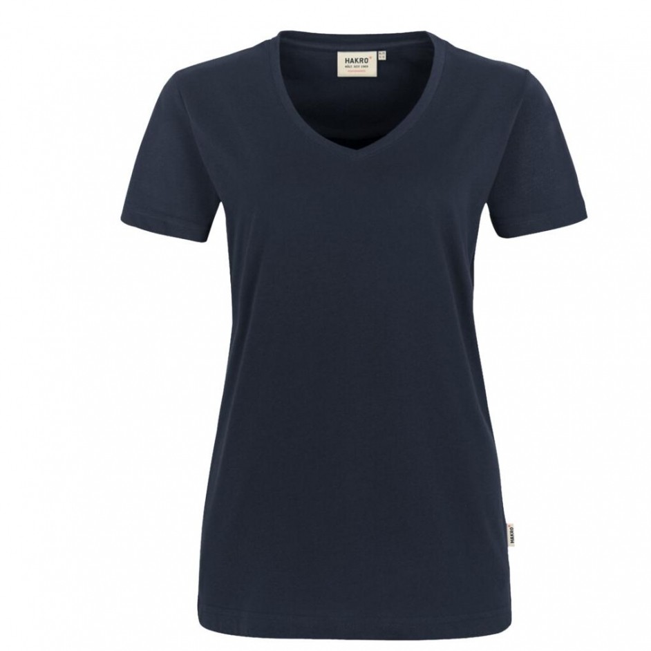 Hakro 181 Damen V-Shirt Mikralinar